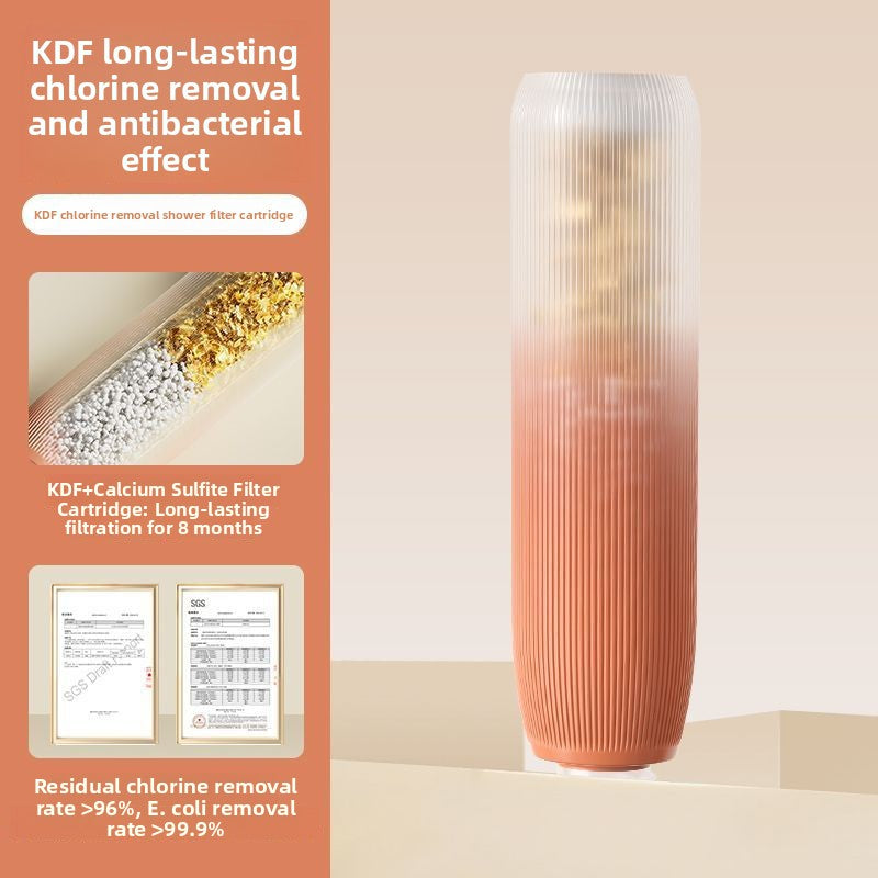KDF Chlorine Removal Filter Showerhead