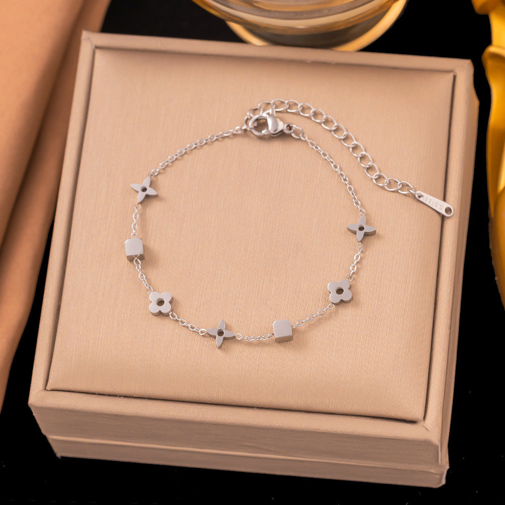 Titanium steel necklace
