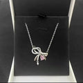 Butterfly Motif Adjustable Pendant Necklace