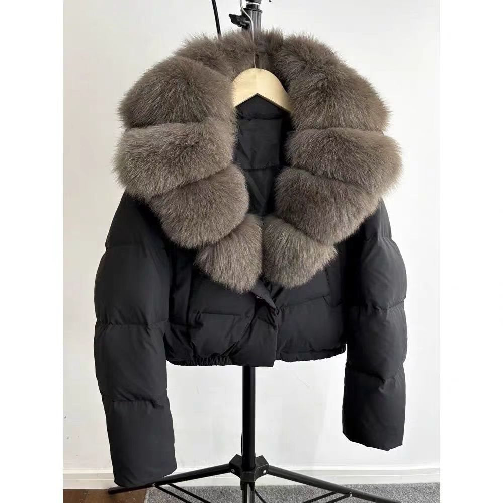 Short Padded Cotton Jacket Women Winter Warm