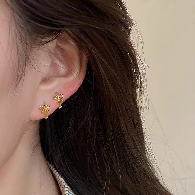 Linea Geometric Metal Earrings
