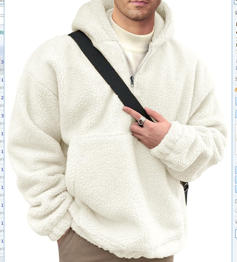 Loose Casual Zipper Hooded Sweatshirts