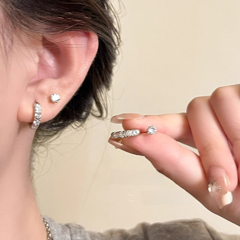 LunaPearl Butterfly Earrings Sterling Silver