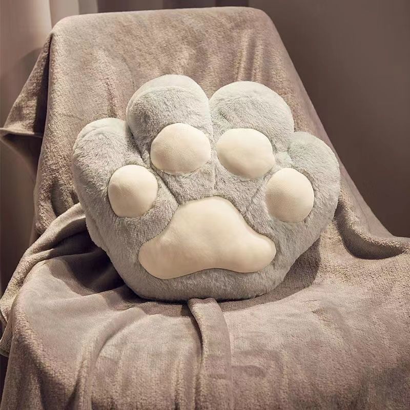 Cat Paw Pillow Blanket Hand Warmer