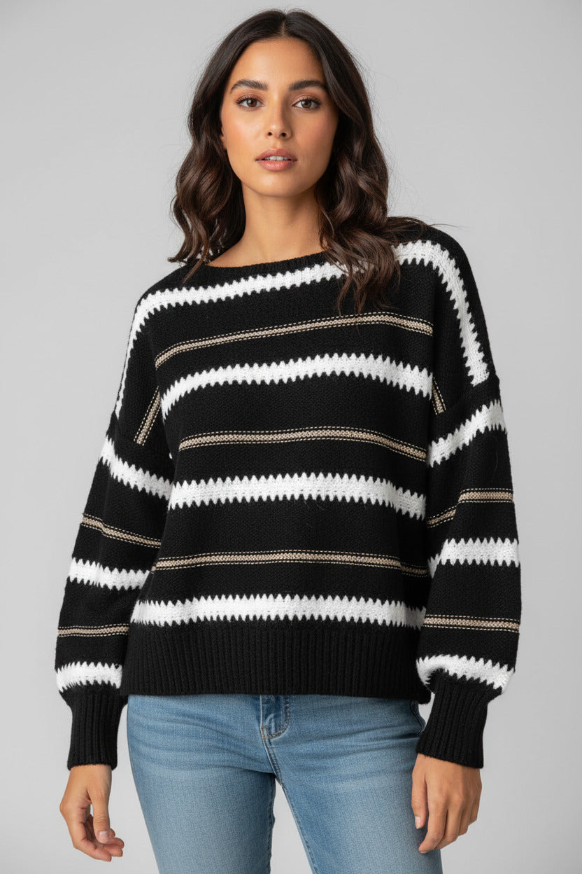 Luma Lantern Sleeve Sweater