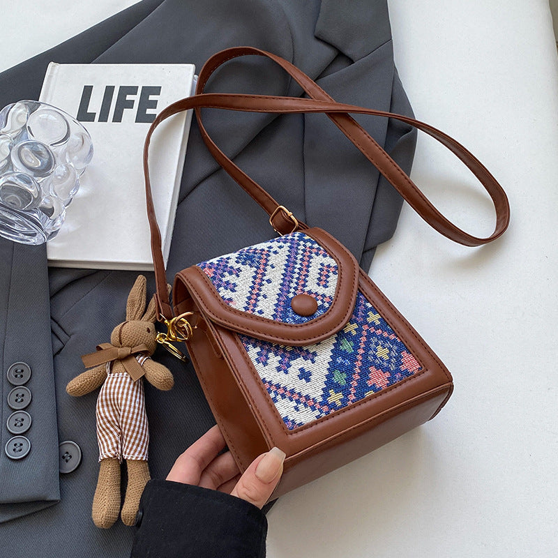 Ethnic Style Crossbody Phone Bag