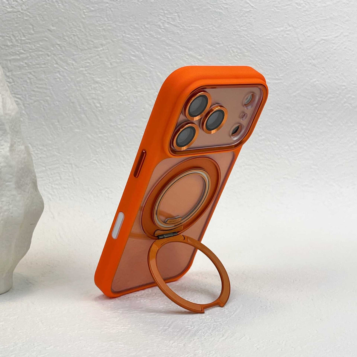 360 rotating bracket magnetic phone case