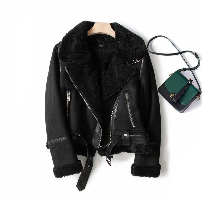 Womens Faux Leather Jacket