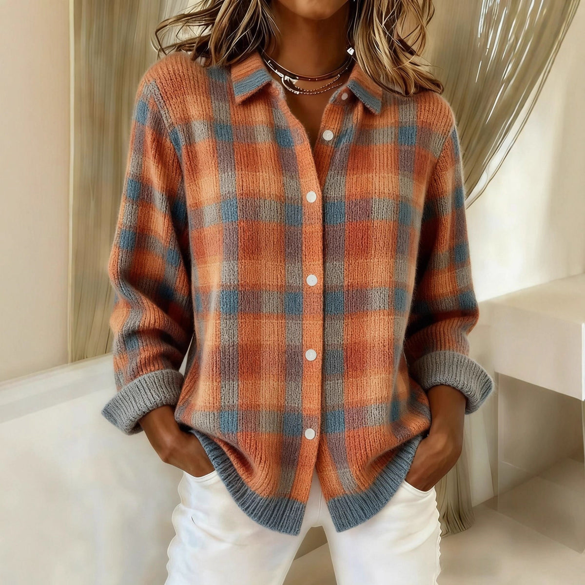 knit cardigan
