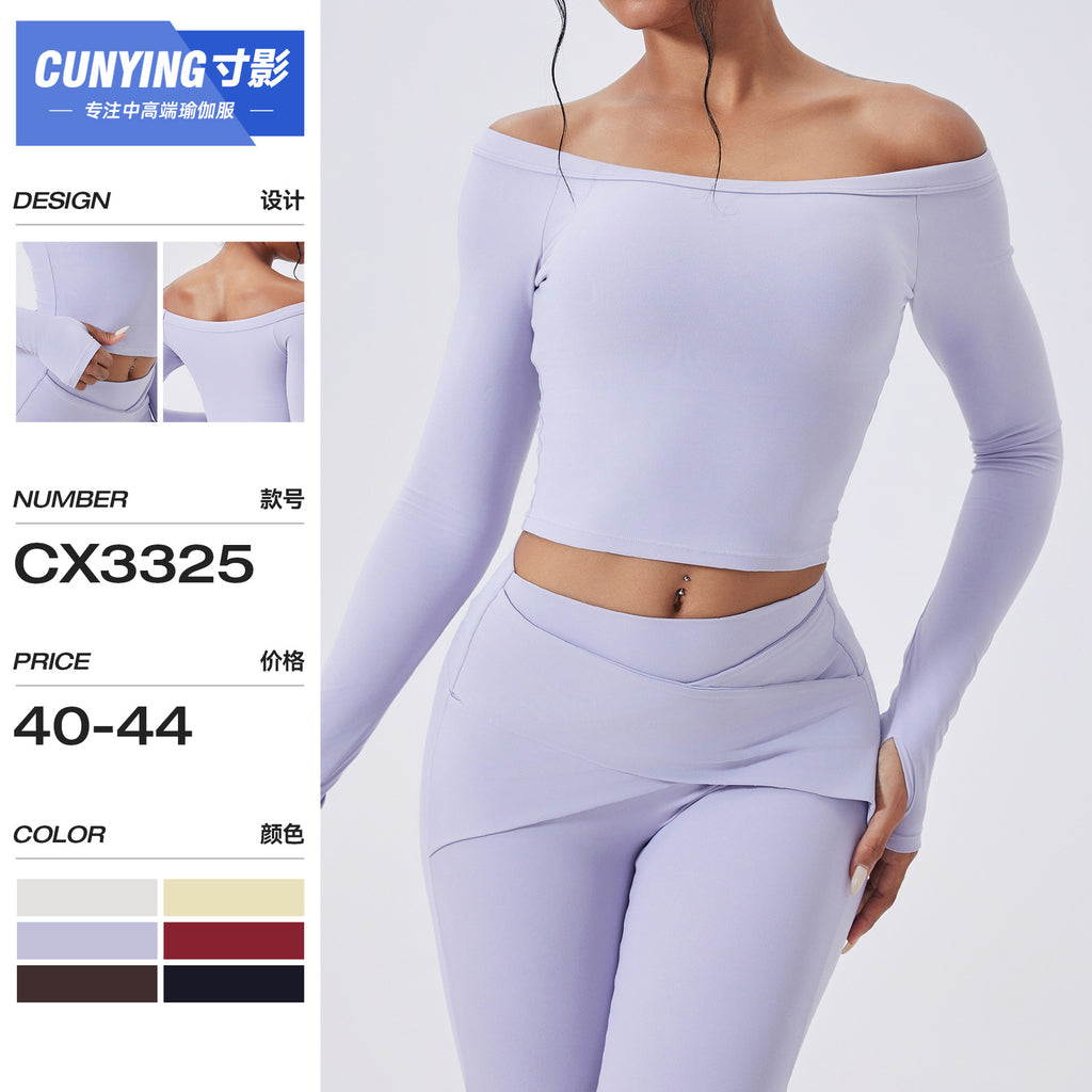 Long-sleeved GYM wear