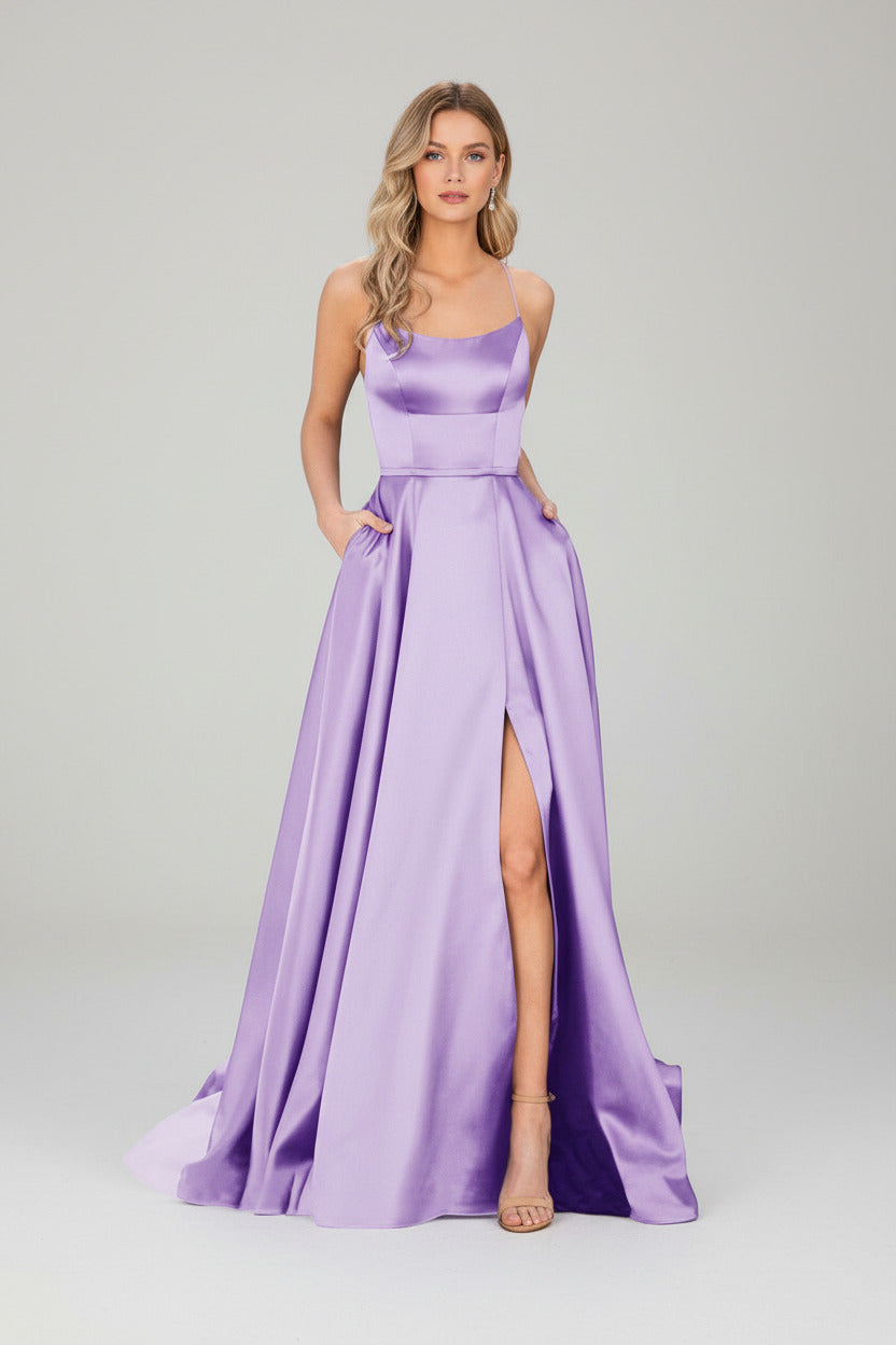 Luma Satin Bridesmaid Dress