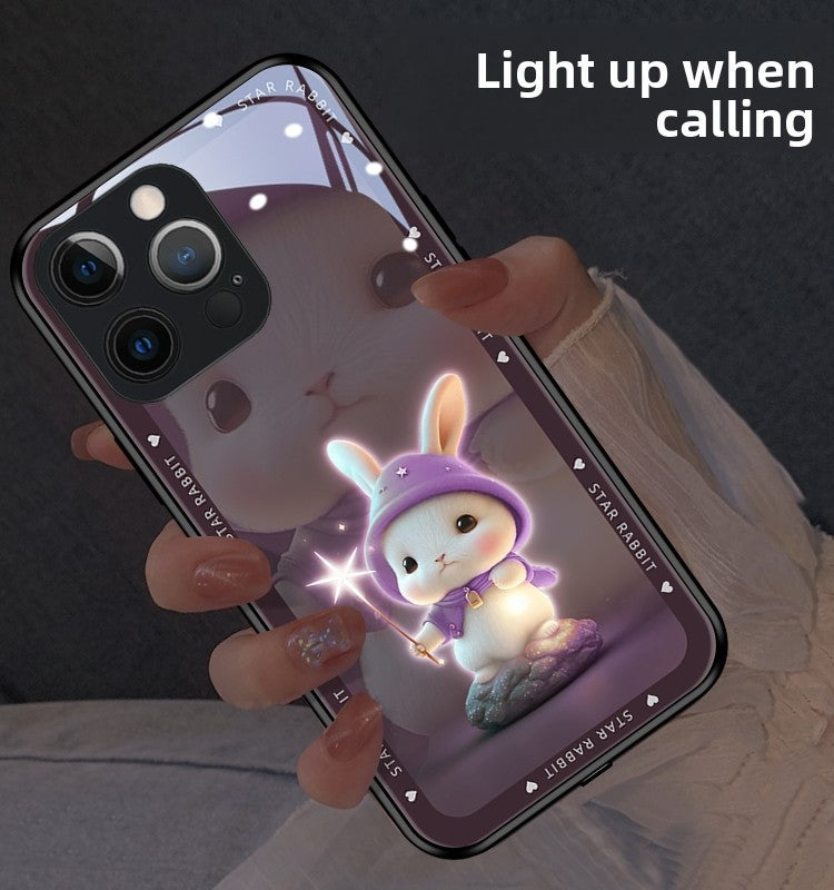 Phone case that lights up when receiving calls