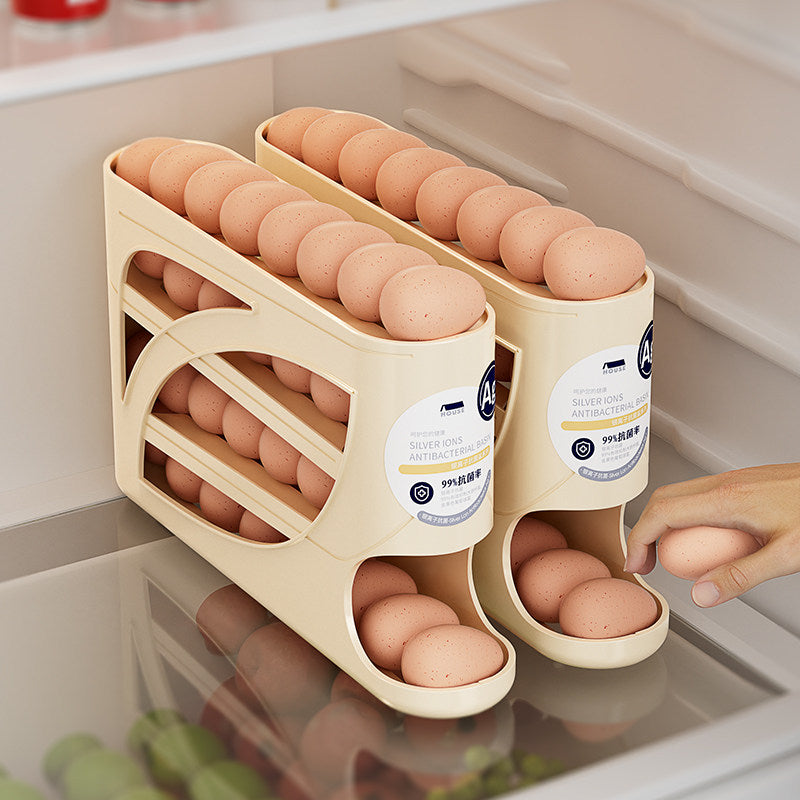 Rolling Egg Storage Box