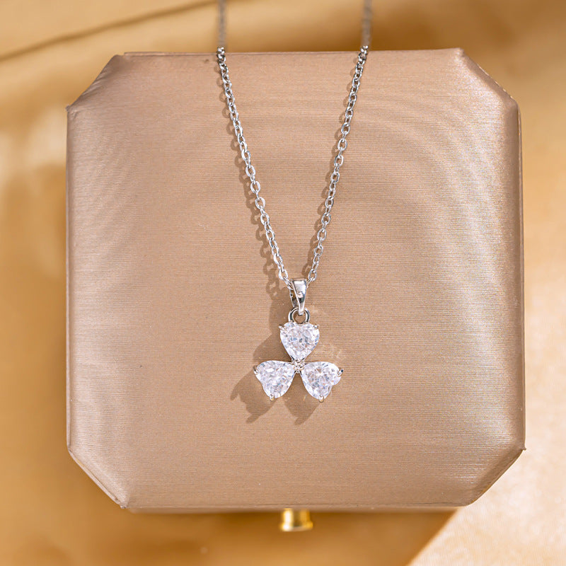 Butterfly Pendant Titanium Steel Necklace