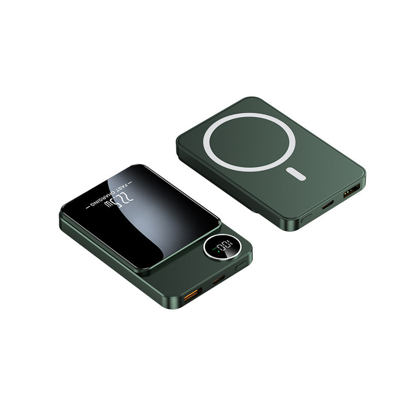 Magnetic wireless ultra-thin power bank