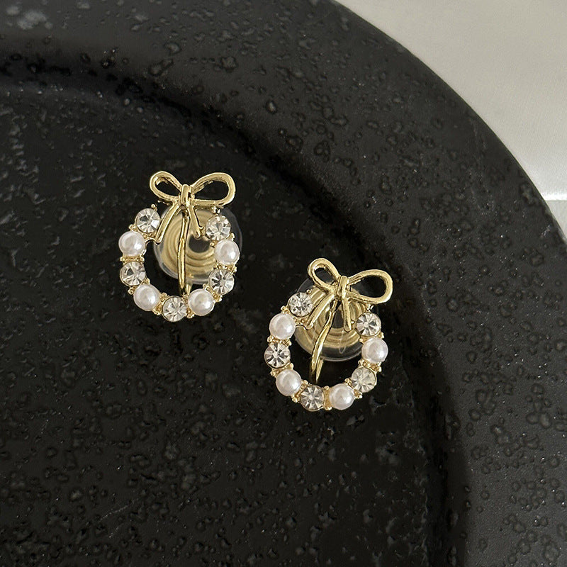 Aurielle Clip-On Pearl Earrings