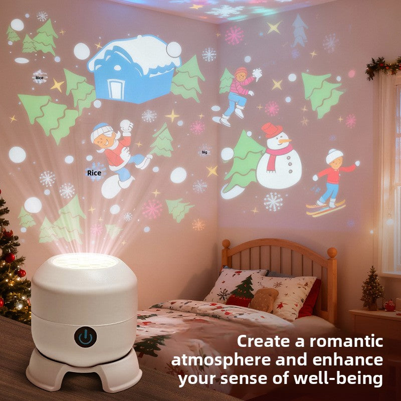 LED Holiday Projector Light with 16 Patterns