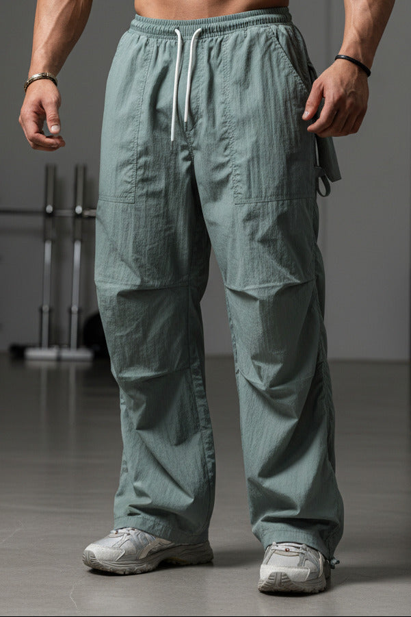 Lightweight Quick-Dry Cargo Pants with Breathable Bamboo Fiber Blend