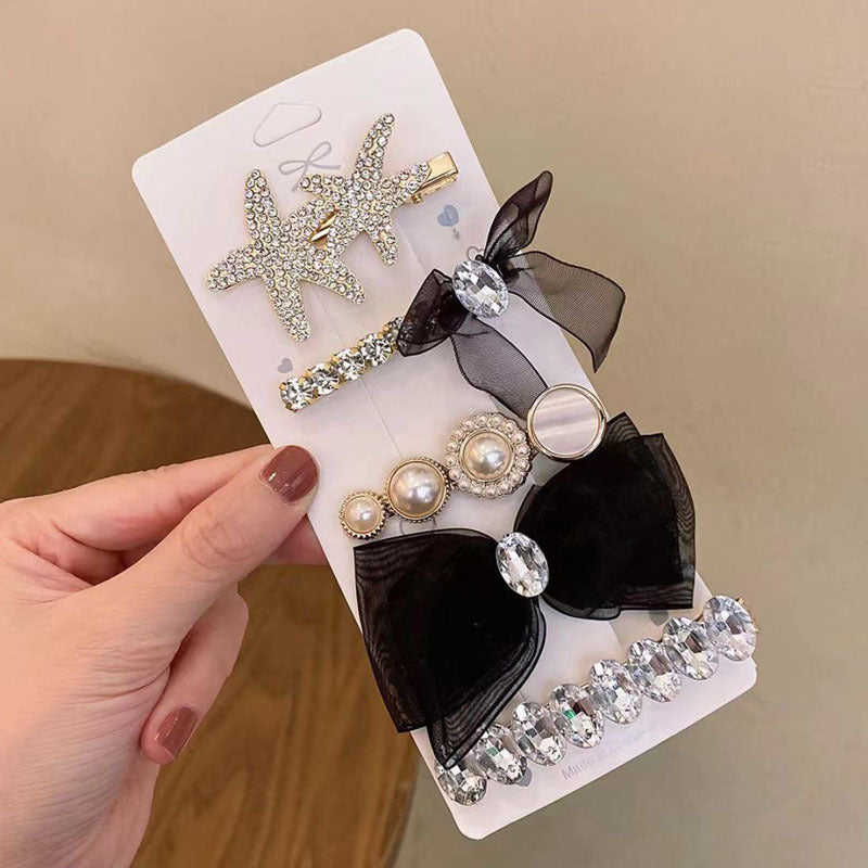 Starfish eight-piece hairpin