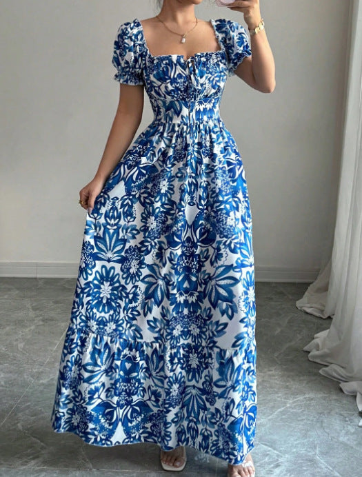 Elysian Bloom Midi Dress