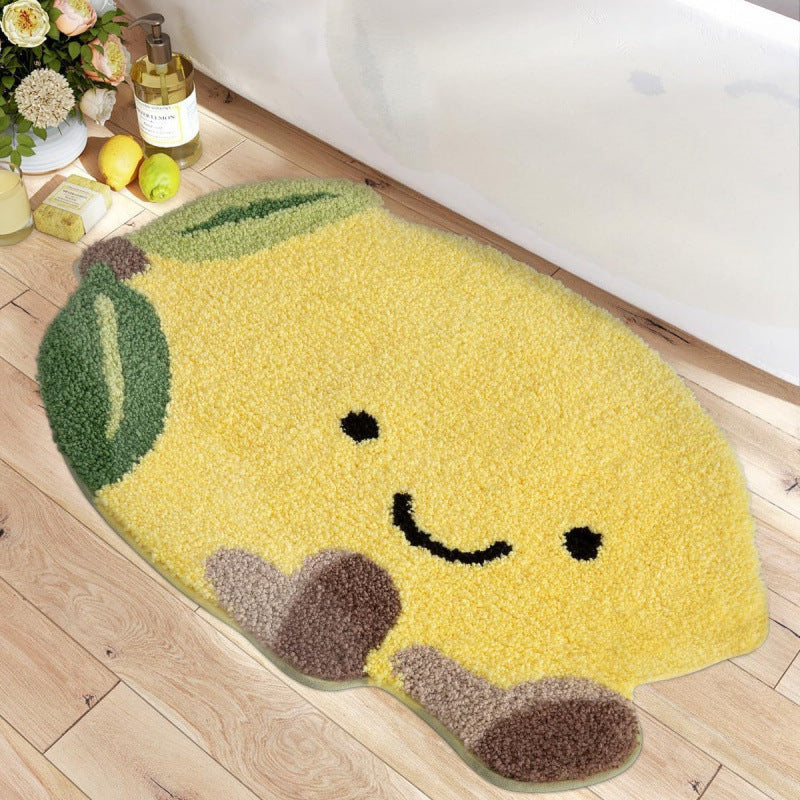 Fruit Pattern Absorbent Floor Mat