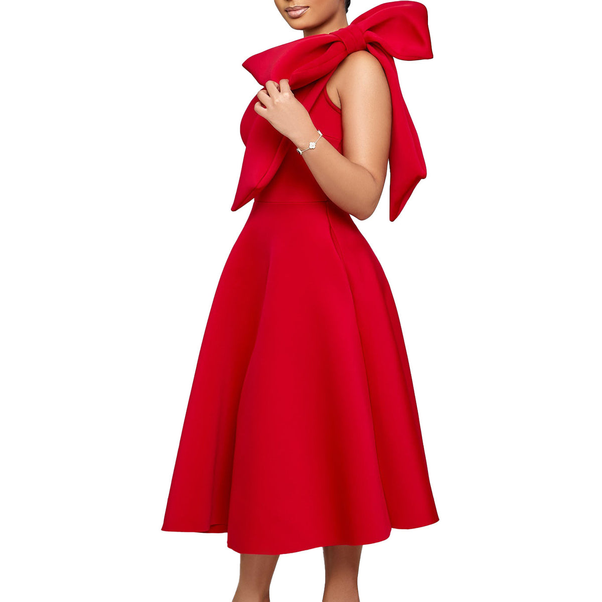 Women's Solid Color Sleeveless Dress