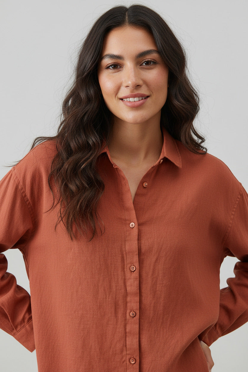 BreezeLoom Linen Shirt
