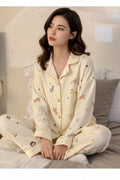 Cozy Chest-Padded Pajama Set