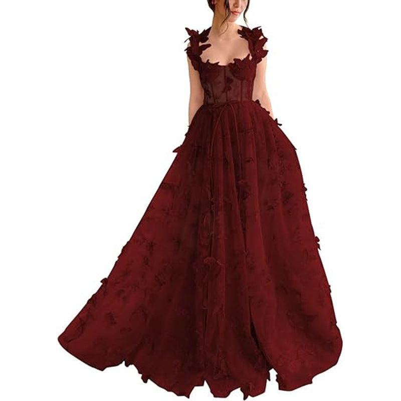 Serenity Lace Long Dress