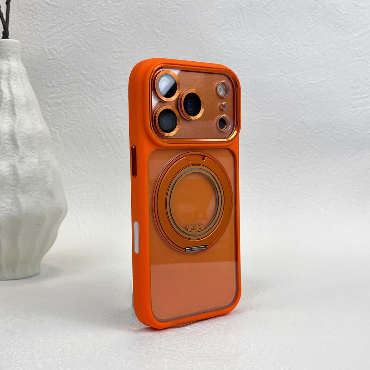 360 rotating bracket magnetic phone case