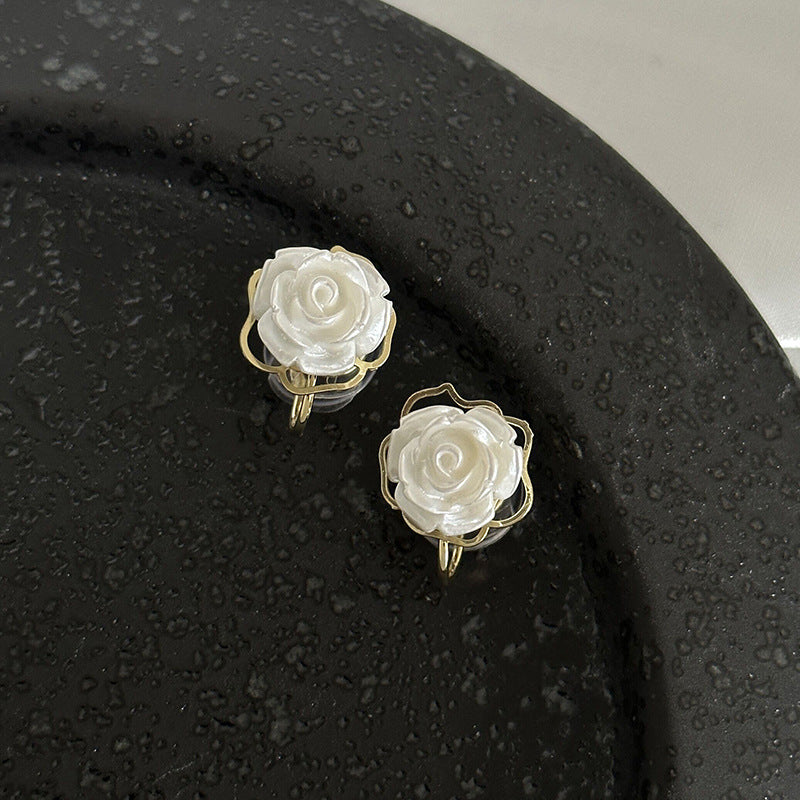 Aurielle Clip-On Pearl Earrings
