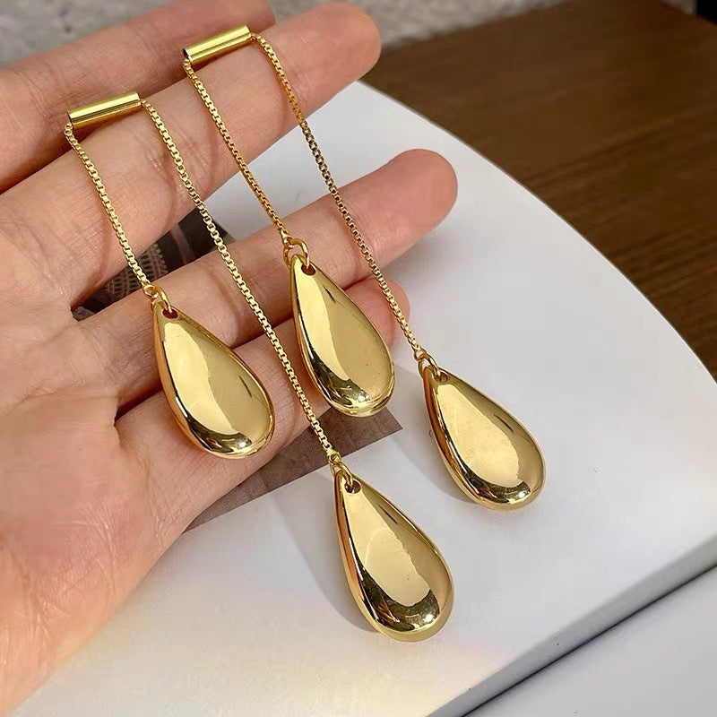 Linea Geometric Metal Earrings