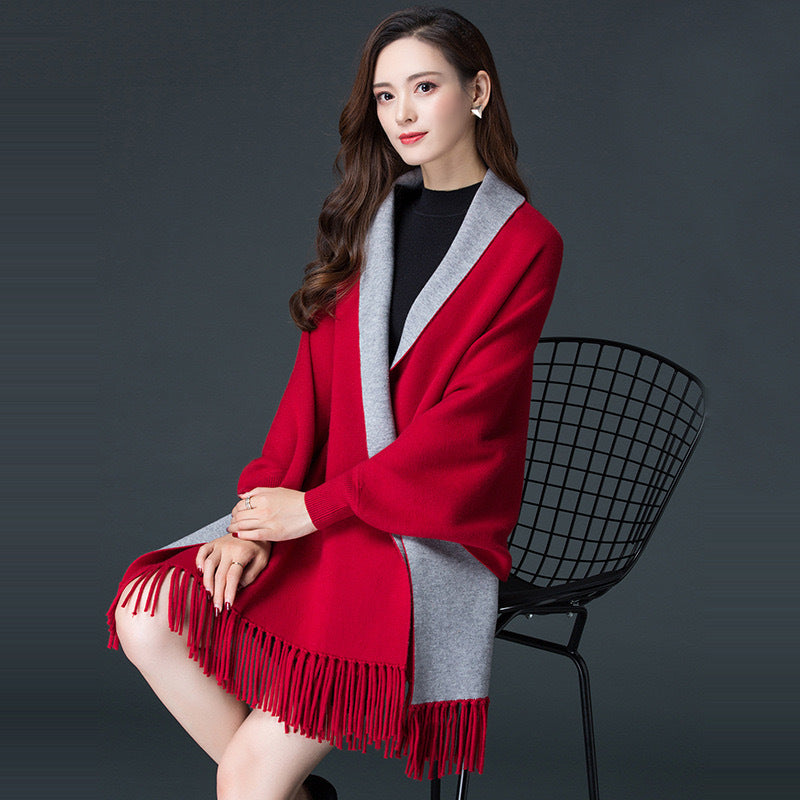 Artisan Drape Cape Cardigan