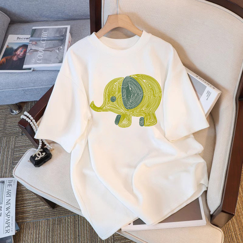 Loose-fit slimming T-shirt (Instagram style)
