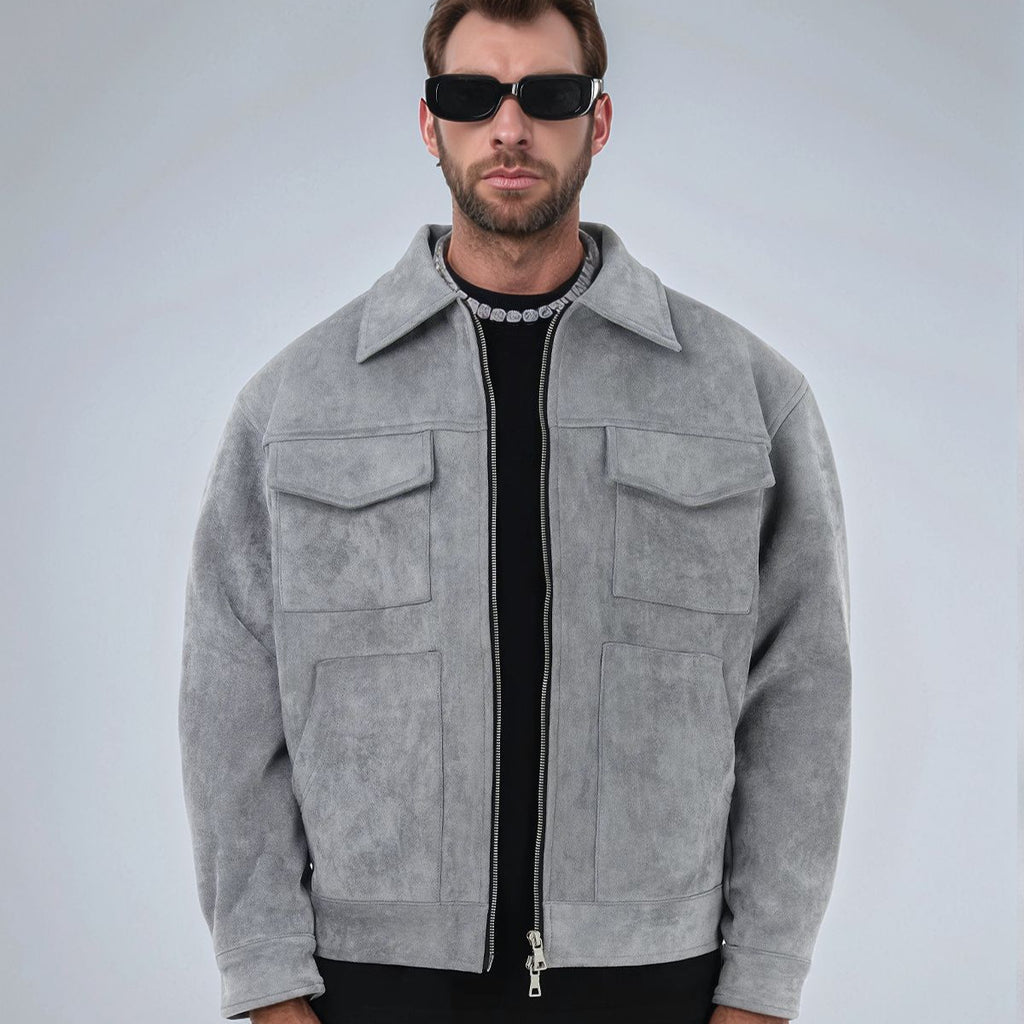 Burrower Suede Jacket for Men