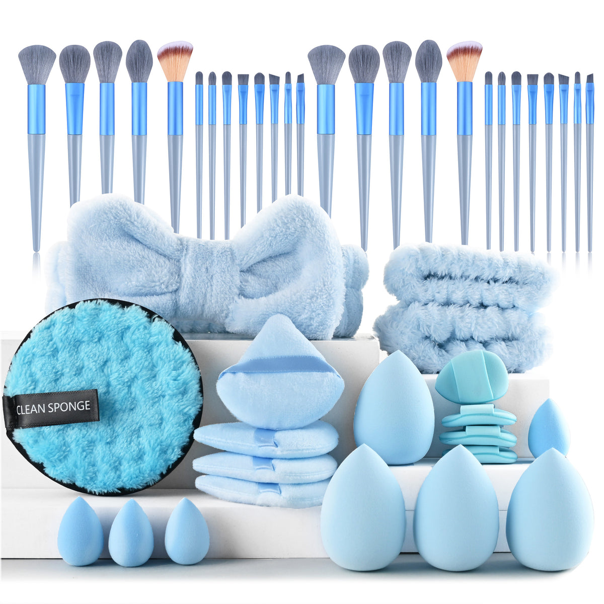 A complete set of 46 brushes