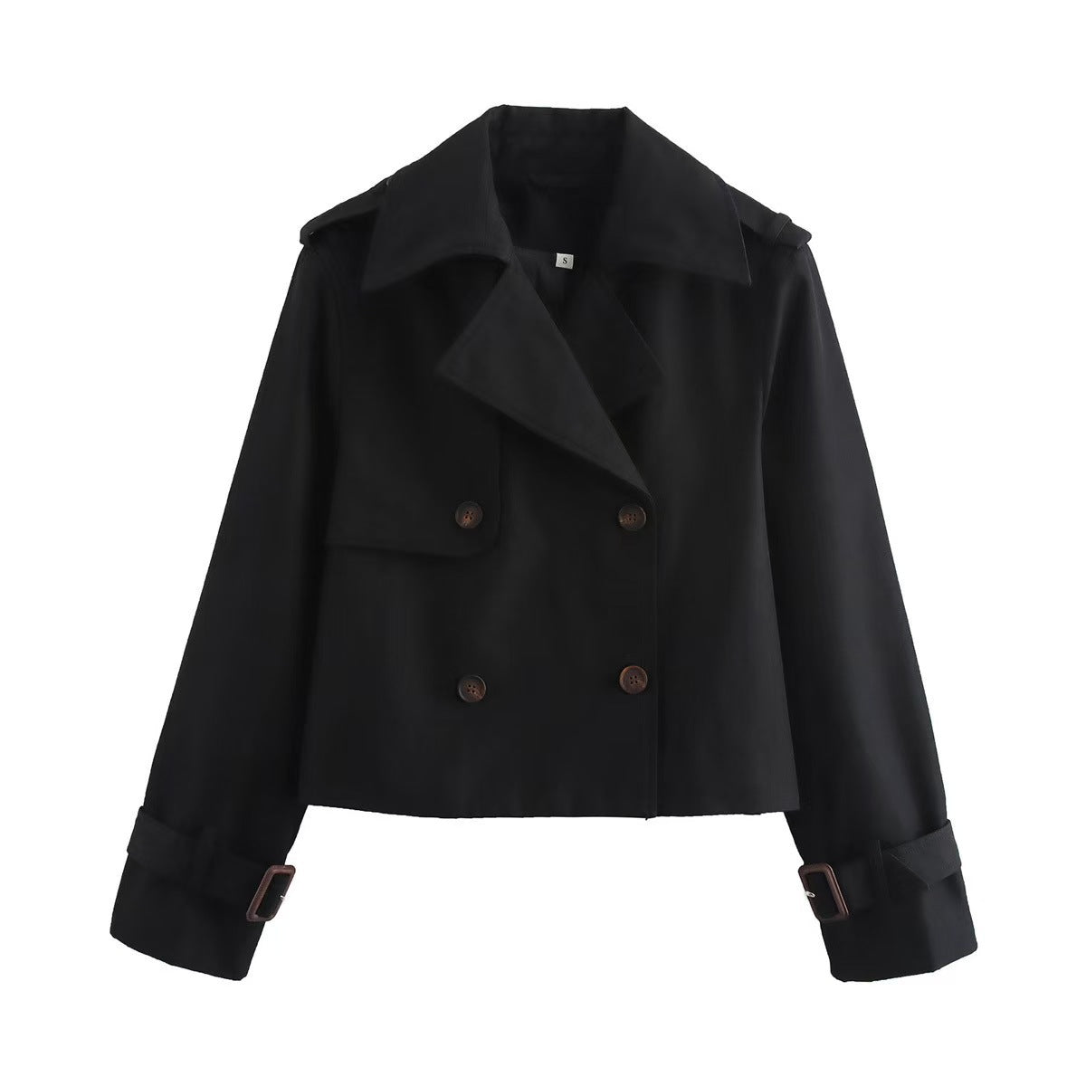 Women's loose-fitting long-sleeved coat