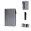 Automatic pop-up zipper carbon fiber