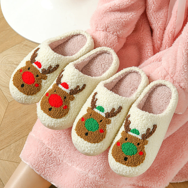 CuddleHeart Plush Slippers