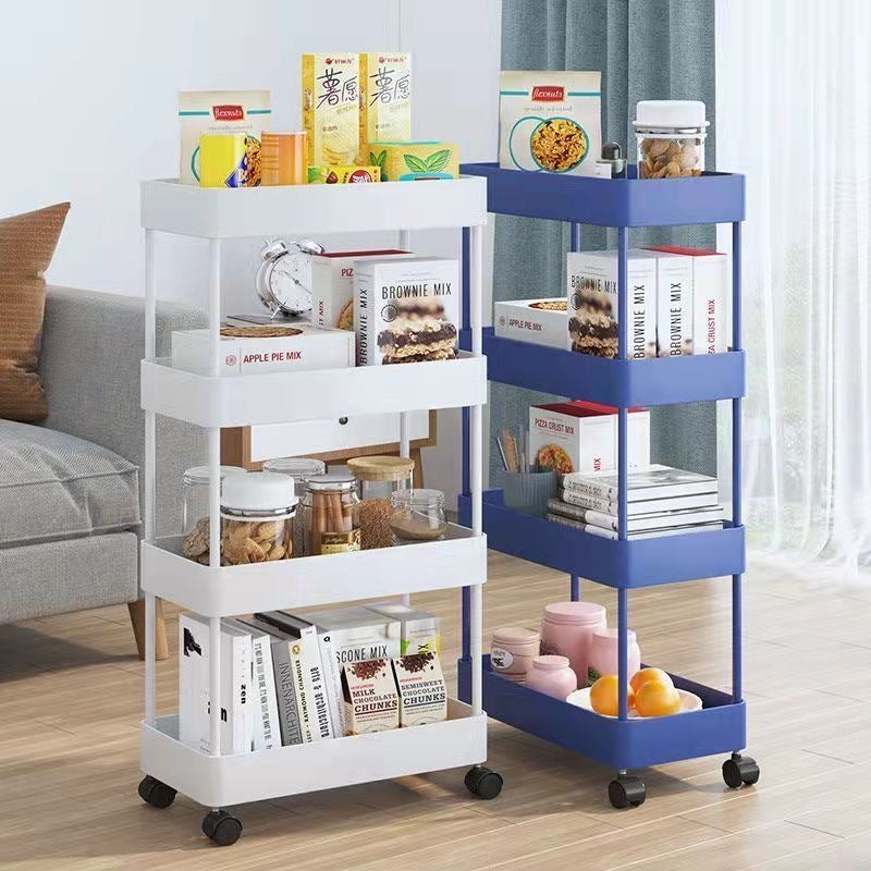 Multi-layer movable storage rack