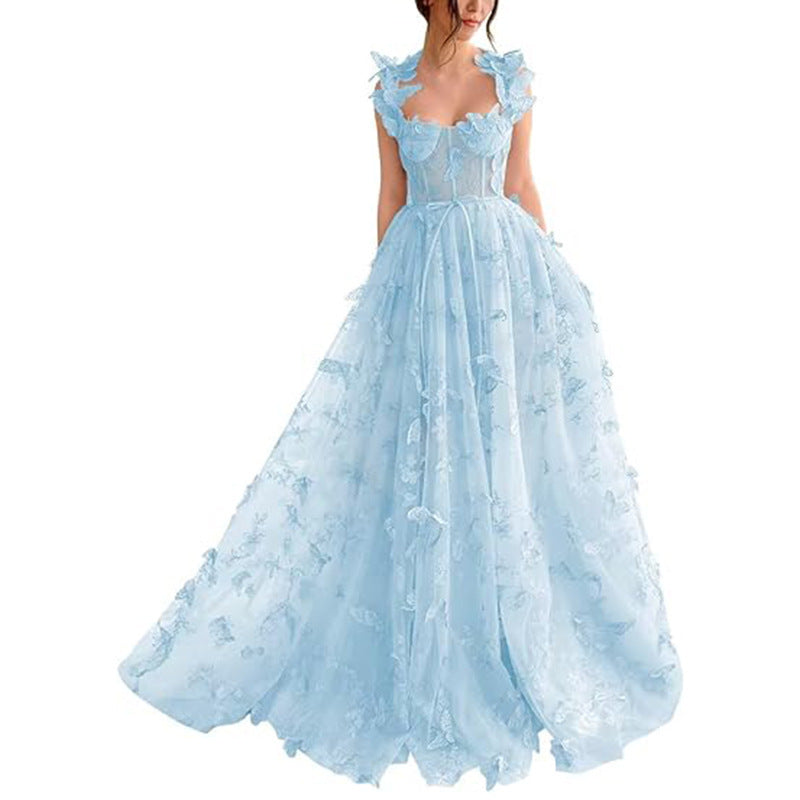 Serenity Lace Long Dress