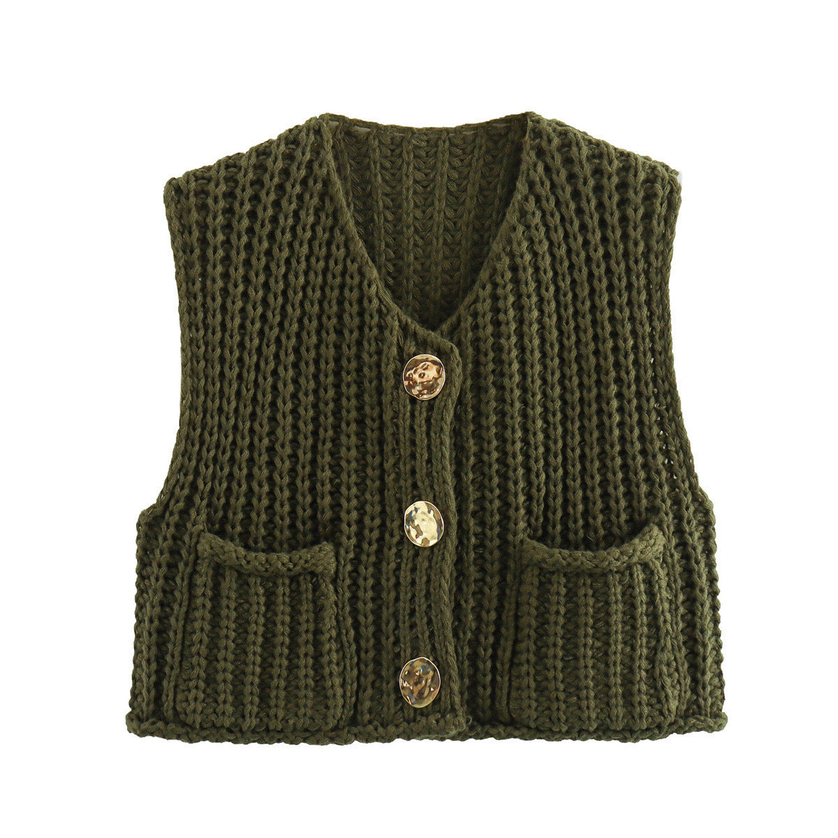 Knitted vest