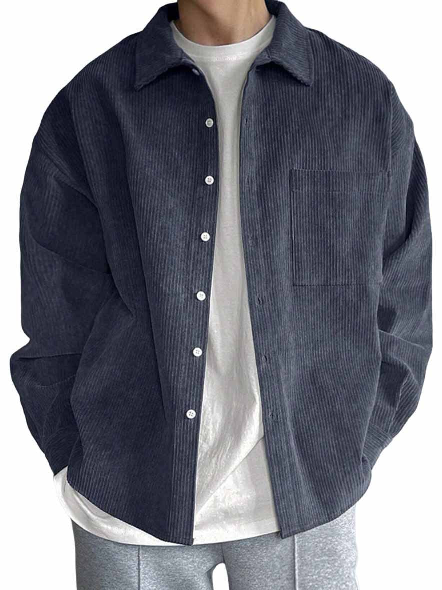 Velvet Men's Shirt - Breathable Polyester, 3D Printed Design, Relaxed Fit