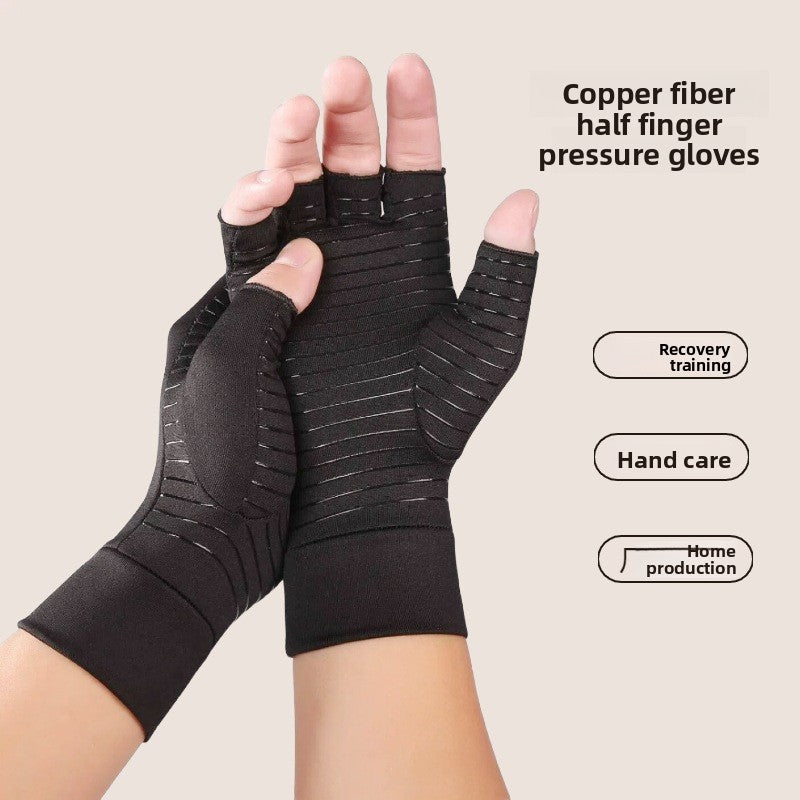 Half finger gloves riding outdoor sports