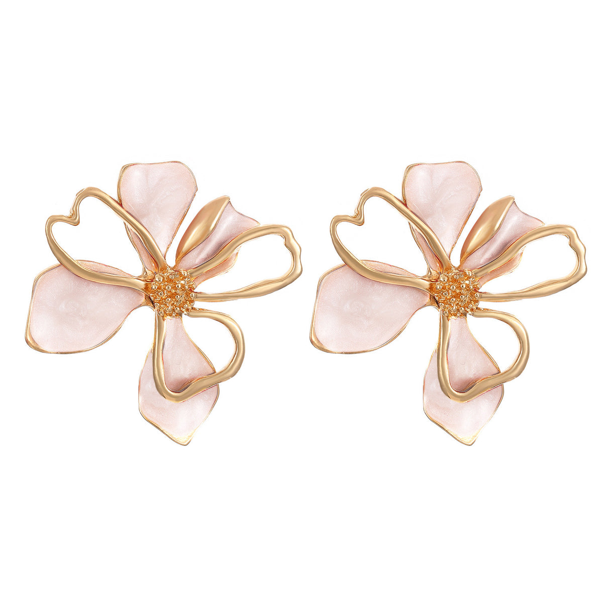 Fashion Floral Frosted Earrings for Women