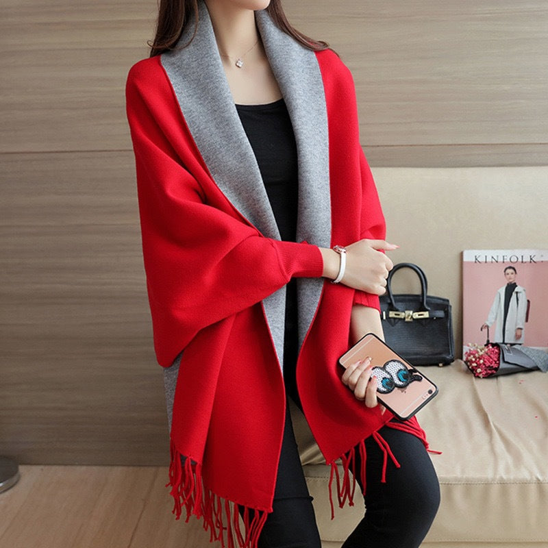 Artisan Drape Cape Cardigan