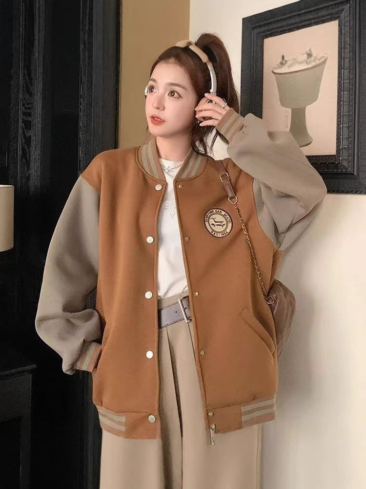 Heritage Velvet Baseball Jacket