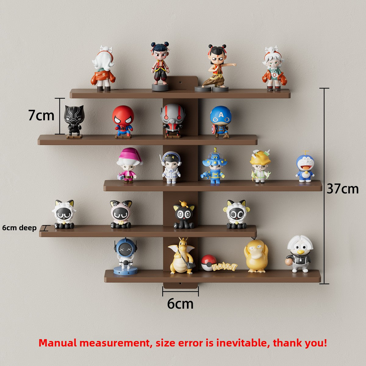 Multi Layer Wall Mounted Storage Shelf