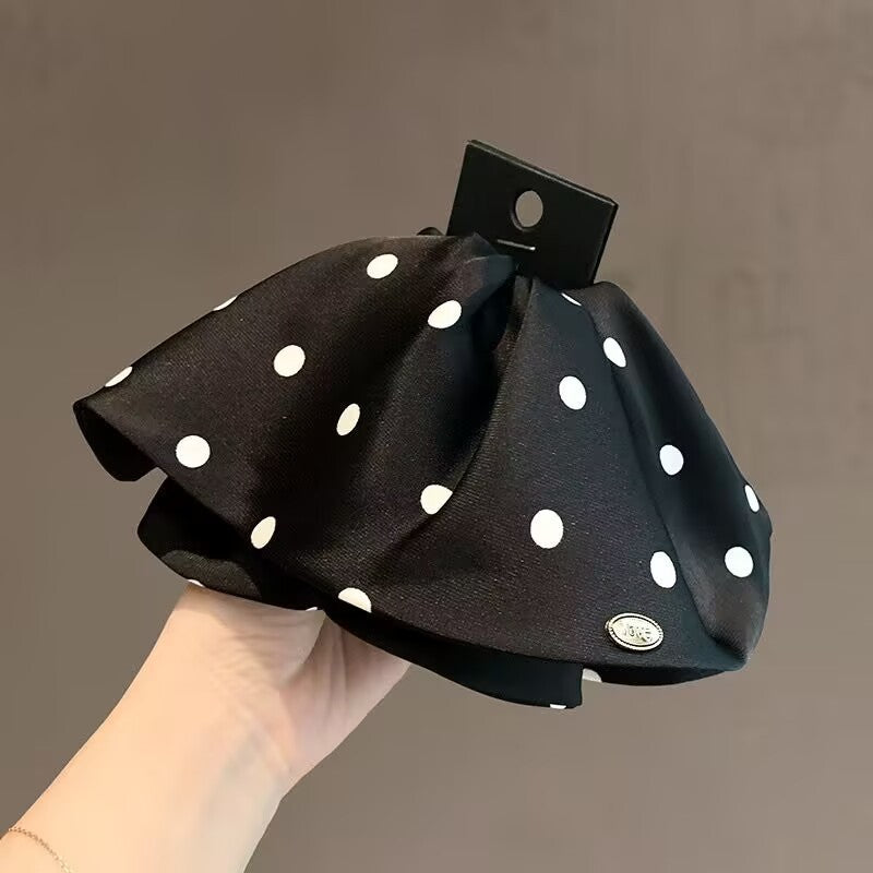 Elegant Bow Crystal Hair Claw Clip