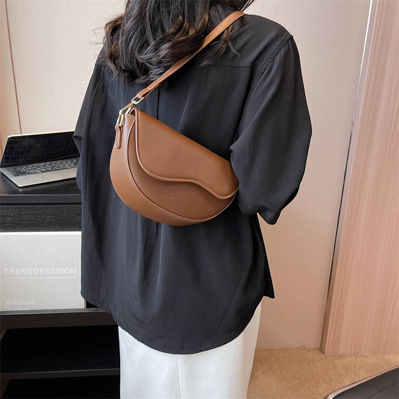 Versatile texture crossbody bag
